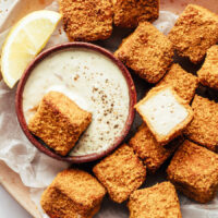 Crispy Baked Tofu Nuggets
